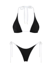 DARA - JETT Black Triangle Bikini Set