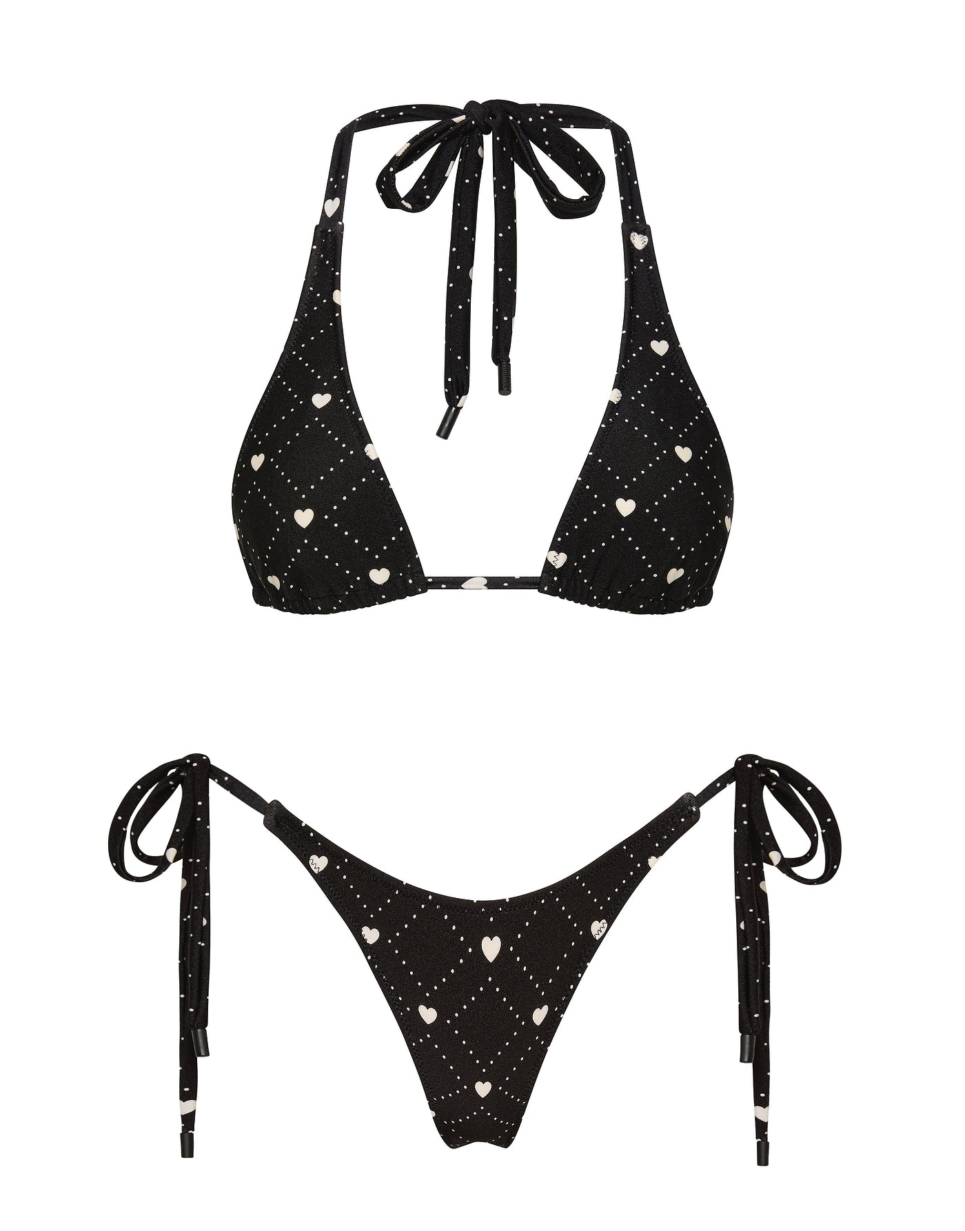 DARA PENY Black Triangle Bikini Set