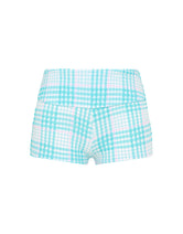 ELLI BLUE BLOSS CHECK Short
