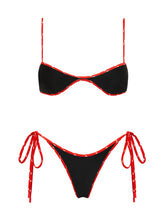 ESTE BOSSA Neoprene Scoop Crop Bikini Set