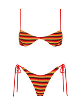ESTE - HORIZON STRIPE Halter Bikini Set