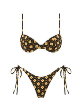 JARA PERL Geometric Balconette Bikini Set