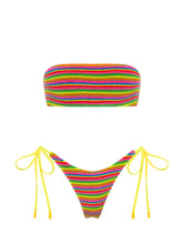 KAYA ALEIX Terry Towelling Bandeau Bikini Set