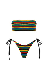 KAYA QUEIN Crochet Bandeau Bikini Set