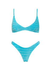 MAIA - COTE Blue Velvet Scoop Bikini Set