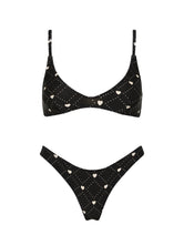 MAIA PENY Black Scoop Bikini Set