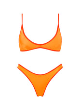 MAIA PRIKA - Orange Scoop Bikini Set