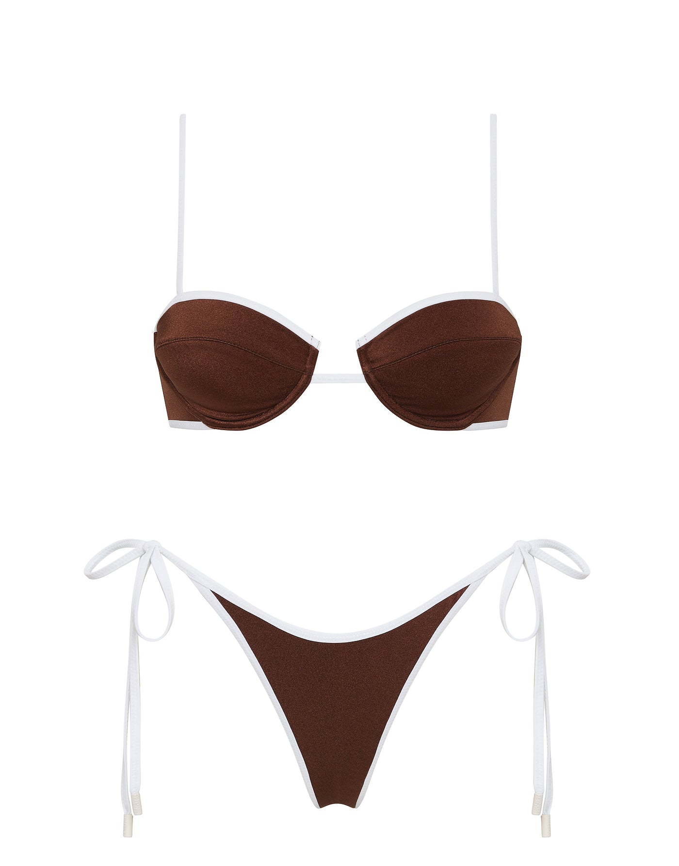 MALA BISC Brown Bikini Set