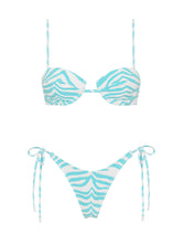 MALA SKY ZEBRA SPLASH Balconette Bikini