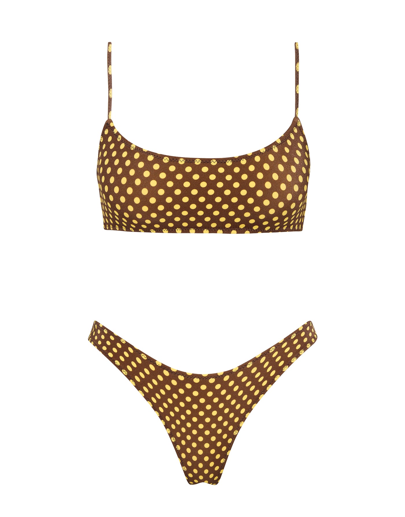 MICA COOKIE Scoop Bikini Set