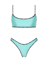 MICA ELECTRIC Neoprene Scoop Bikini Set
