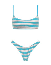 MICA ETTA Terry Towelling Crop Bikini Set