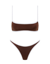 MIMA BISC Brown Crop Bikini Set