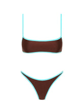 MIMA CHOC MINT Neoprene Crop Bikini Set