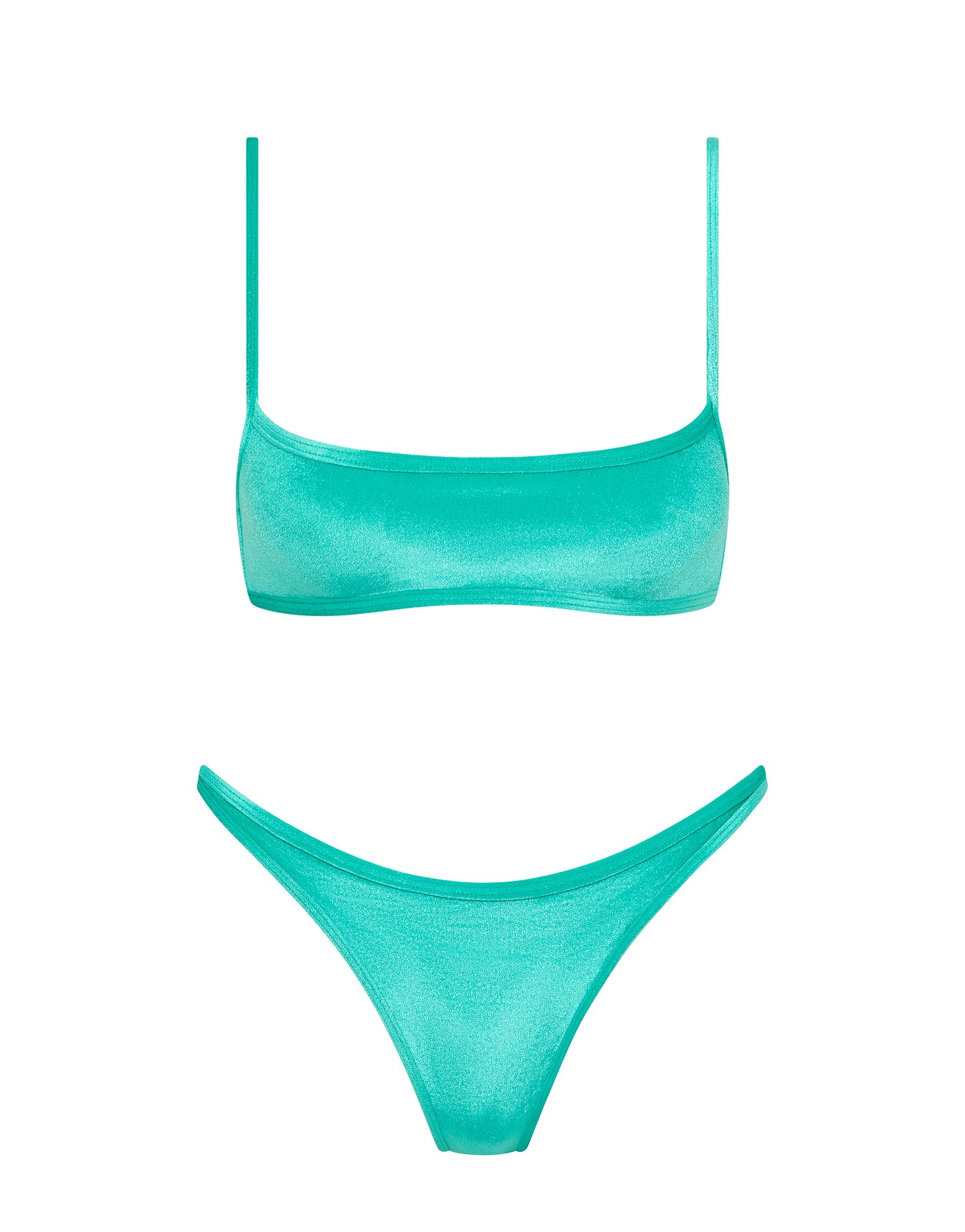 MIMA EVOR Velvet Crop Bikini Set – Triangl