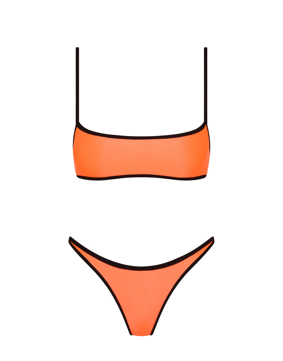 MIMA SHERBET POP Neoprene Crop Bikini Set