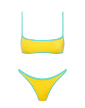 MIMA - XUMA Yellow Crop Bikini Set