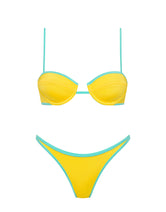 NELA - XUMA Yellow Balconette Bikini Set