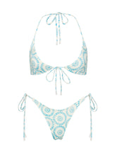 SOFI - MASE Blue Halter Bikini Set