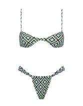 STELL POLLO Geometric Scoop Bikini Set