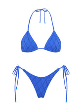 VINCA - BANC Blue Triangle Bikini Set