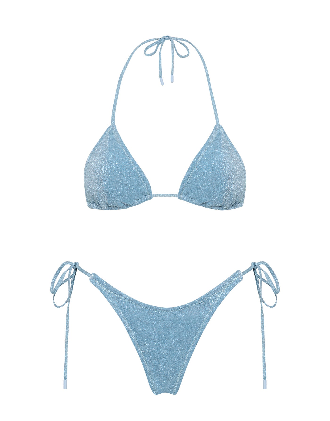 Triangl Light Blue Vinca Sparkle Bikini - $60 (39% Off Retail) - From carson