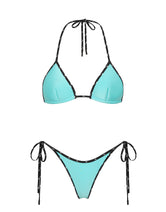 VINCA ELECTRIC Neoprene Triangle Bikini Set