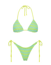 VINCA - FESH Crochet Triangle Bikini Set