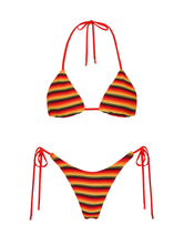 VINCA - HORIZON STRIPE Triangle Bikini Set