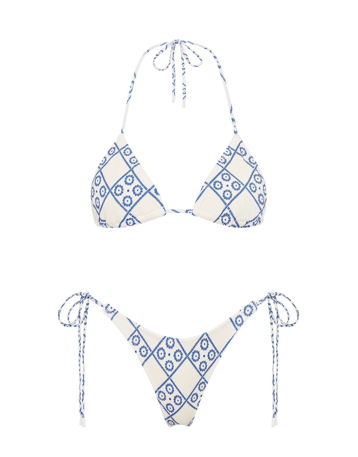 VINCA INDIGO LACE Triangle Bikini Set