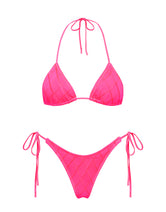 VINCA MENDE Pink Triangle Bikini Set
