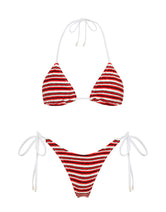 VINCA SERT Terry Towelling Triangle Bikini Set