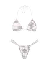 VINCA LUSAIL White Terry Towelling Triangle Bikini Set