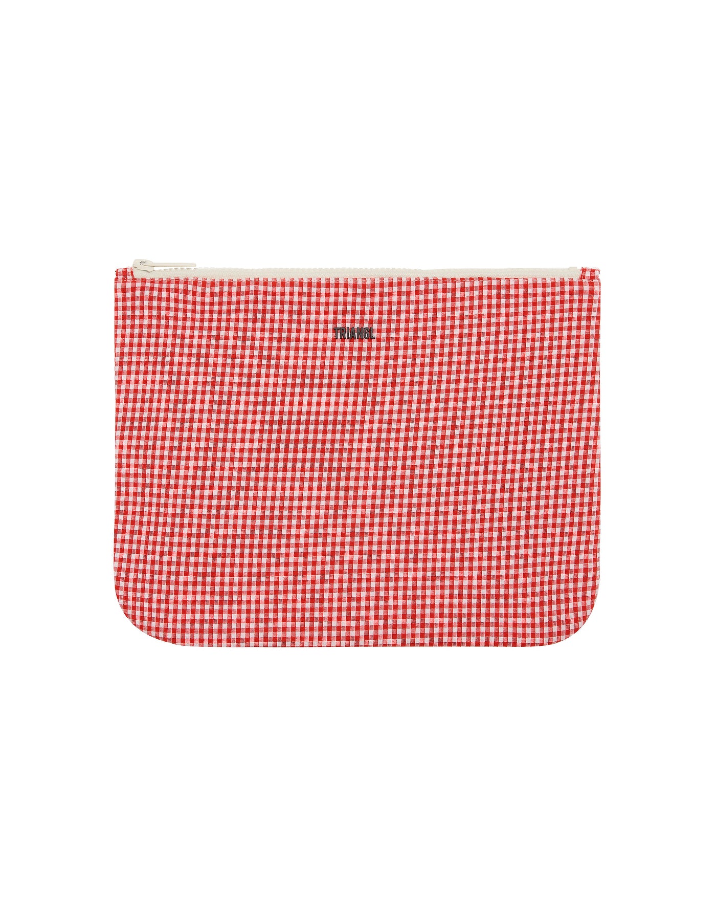 VINCA PRON Red Gingham Triangle Bikini Set