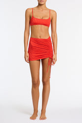 ALULA VISS Red Skirt