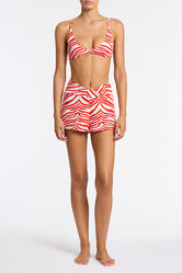 BOBBI - CHERRY ZEBRA SPLASH Short