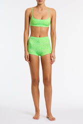 CELESTE - KENI Green Short