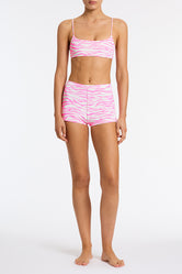CELESTE - PLAZ Velvet Short