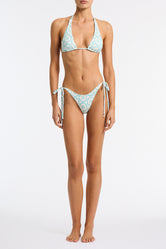 DARA - MASE Blue Triangle Bikini Set