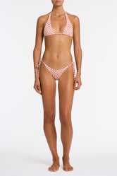 DARA SCARLETT SPOT Triangle Bikini Set