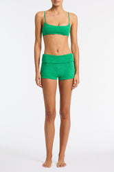 ELLI HUBE Green Terry Towelling Short