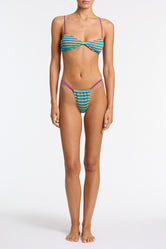 ESTE ORCHARD CROCHET STRIPE Bikini Set