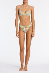 MAIA MAIE Floral Scoop Bikini Set