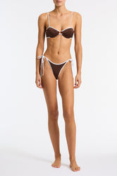 MALA BISC Brown Bikini Set
