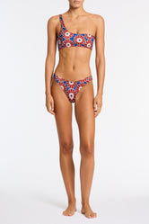 MELROSE - TOCO Floral One Shoulder Bikini Set