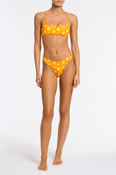 MICA TANGERINE Scoop Bikini Set