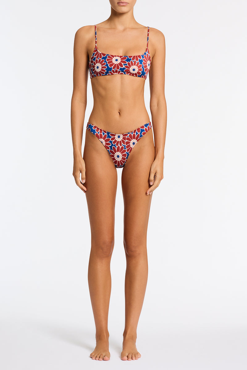 MICA - TOCO Floral Crop Bikini Set