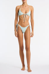 SOFI - MASE Blue Halter Bikini Set