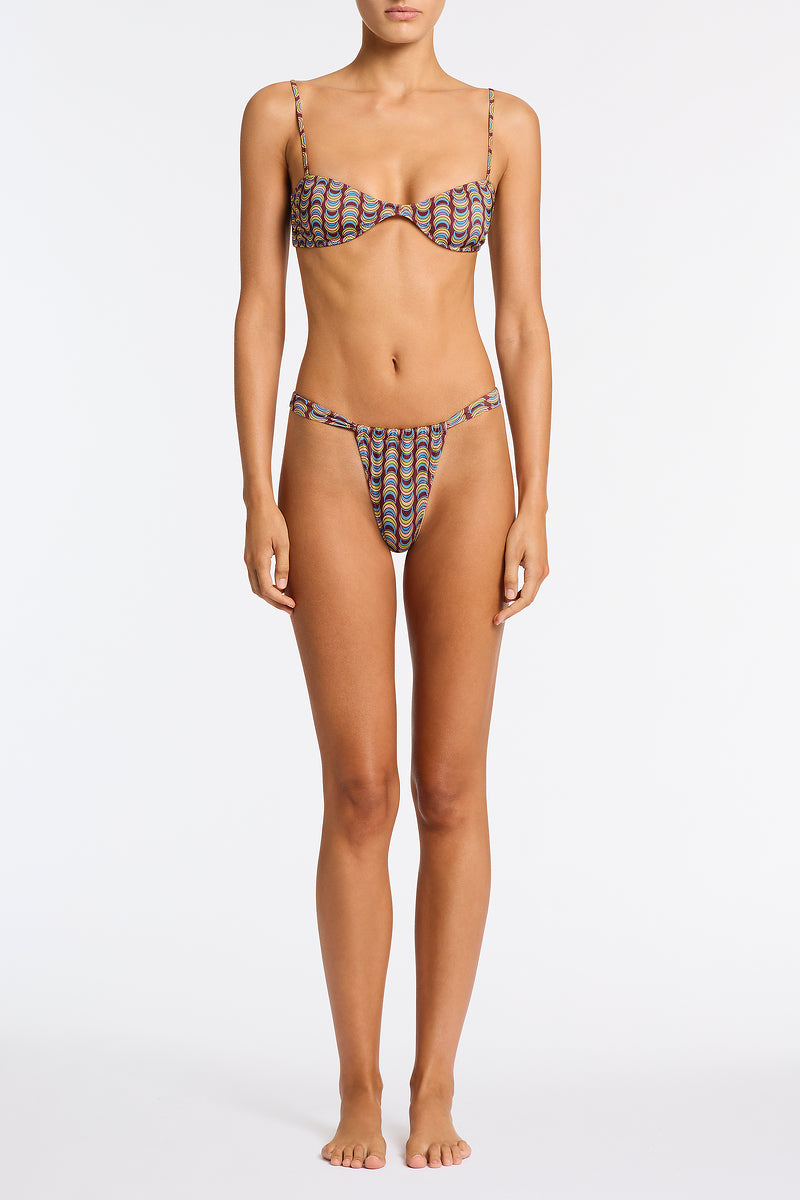 STELL - FITZ Scoop Crop Bikini Set