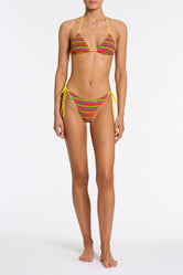 VINCA ALEIX Terry Towelling Triangle Bikini Set